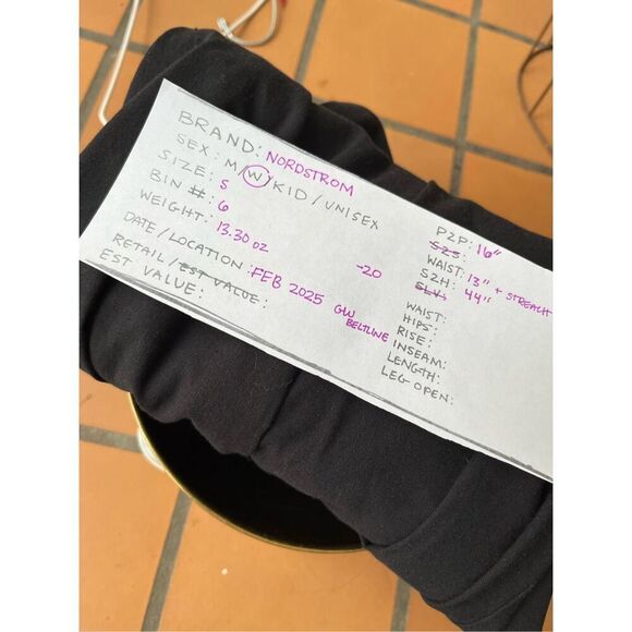 Nordstrom Black Linen Blend Sleeveless Wrap Midi Dress w/ Pockets, Size S - Picture 9 of 9